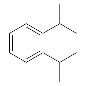 1,2-di(propan-2-yl)benzene structure