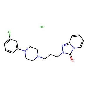 Trazodone hydrochloride structure