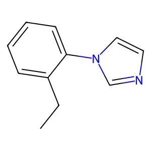 1-(2-ethylphenyl)imidazole structure