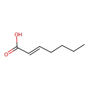 Heptenoic acid structure