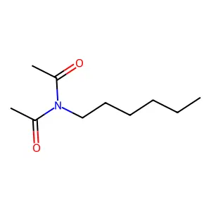 N-ACETYL-N-HEXYLACETAMIDE structure