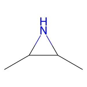 2,3-dimethylaziridine structure