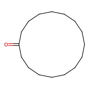 Cyclohexadecanone structure