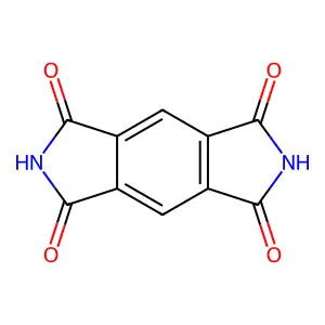 Pyromellitic diimide structure