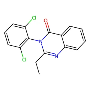 Cloroqualone structure
