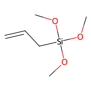 Allyltrimethoxysilane structure