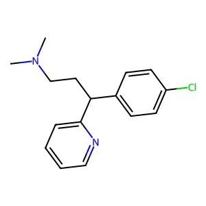 DEXCHLORPHENIRAMINE structure