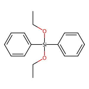 Diethoxydiphenylsilane structure