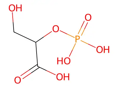 2-phosphoglyceric acid structure
