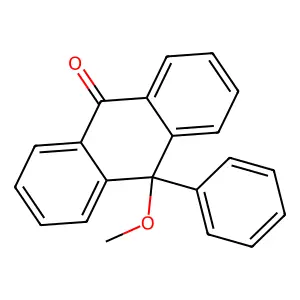 10-methoxy-10-phenylanthracen-9(10h)-one structure