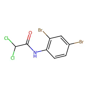 Compound C8H5Br2Cl2NO structure