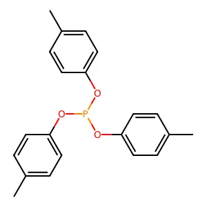 Tris(methylphenyl) phosphite structure