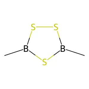 1,2,4,3,5-Trithiadiborolane, 3,5-dimethyl- structure