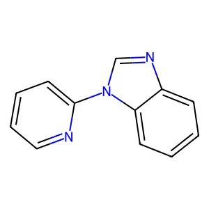 1-(2-pyridinyl)-1H-benzimidazole structure