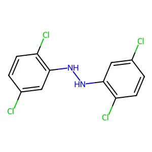 1,2-bis(2,5-dichlorophenyl)hydrazine structure