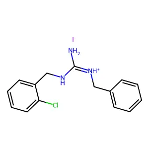 Compound C15H17ClIN3 structure