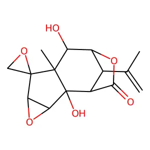 Compound C15H18O6 structure