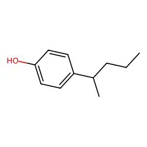 p-sec-Amylphenol structure