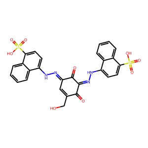 Compound C27H20N4O9S2 structure