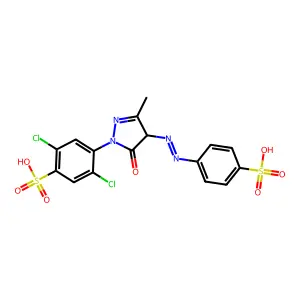 Compound C16H12Cl2N4O7S2 structure