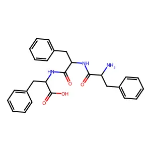 (2S)-2-[[(2S)-2-[[(2S)-2-amino-3-phenylpropanoyl]amino]-3-phenylpropanoyl]amino]-3-phenylpropanoic acid structure