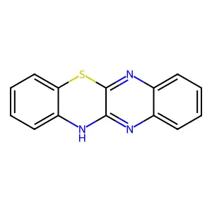 12H-quinoxalino[2,3-b][1,4]benzothiazine structure
