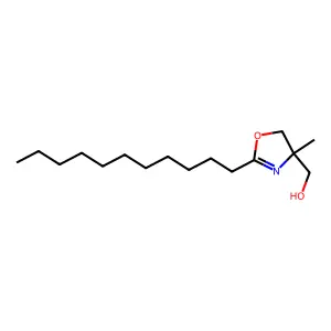(4-methyl-2-undecyl-5H-1,3-oxazol-4-yl)methanol structure