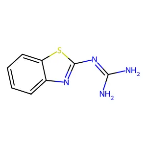 Compound C8H8N4S structure