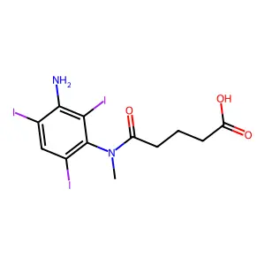 Iomeglamic acid structure
