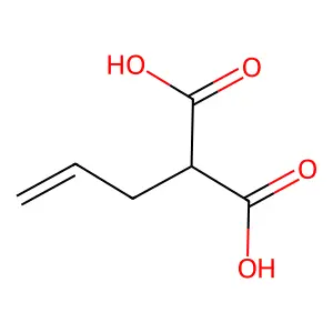 Allylmalonic acid structure