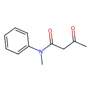 n-methyl-3-oxo-n-phenylbutanamide structure