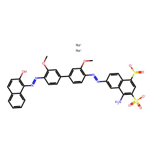 C.I. Direct Blue 22 structure