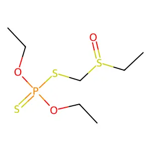 Phorate sulfoxide structure