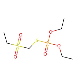 Phoratoxon sulfone structure