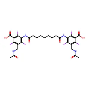 Compound C29H30I6N4O8 structure