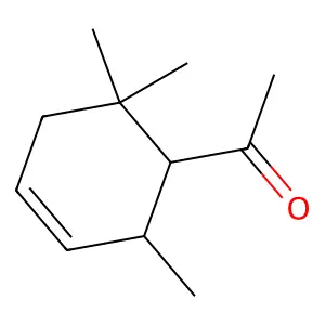 1-(2,6,6-trimethylcyclohex-3-en-1-yl)ethanone structure