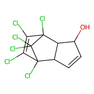 Compound C10H6Cl6O structure