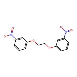 1,2-Bis(3-nitrophenoxy)ethane structure