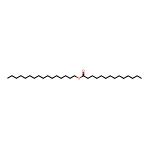 Cetyl myristate structure