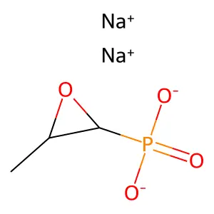 Fosfomycin disodium salt structure