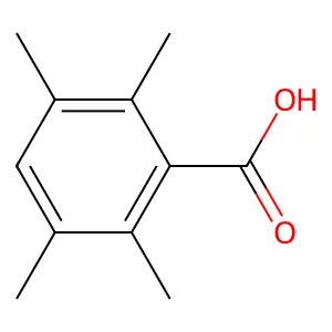 2,3,5,6-Tetramethylbenzoic acid structure