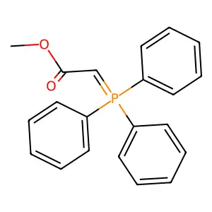 methyl 2-(triphenyl-lambda5-phosphanylidene)acetate structure