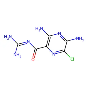 Compound C6H8ClN7O structure