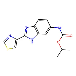 Cambendazole structure