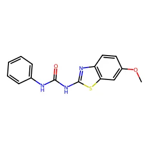 Compound C15H13N3O2S structure