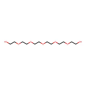 HEXAETHYLENE GLYCOL structure