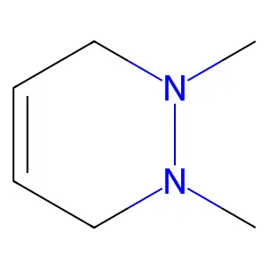1,2-Diazacyclohex-4-ene, 1,2-dimethyl- structure