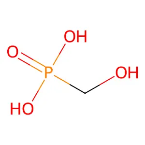 (Hydroxymethyl)phosphonic acid structure