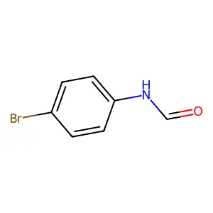 N-(4-Bromophenyl)formamide structure