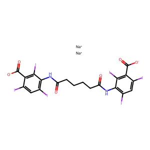 Iodipamide sodium structure